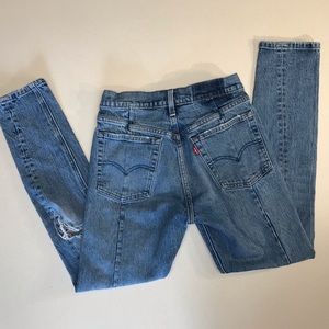 Levi’s Altered 501 Skinny Jeans-Size 26